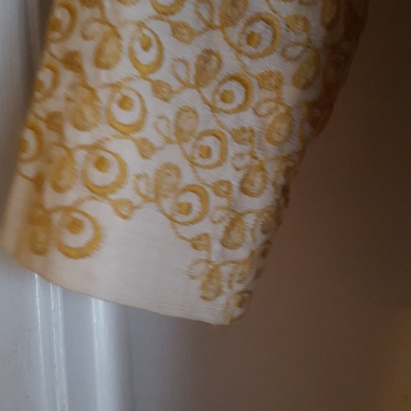Vintage 1960s coat gold embroidered swing jacket. - Picture 7 of 8